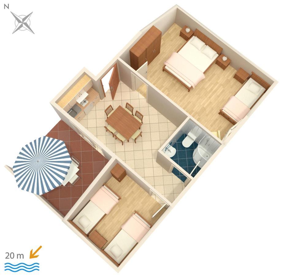 Apartments By The Sea Crikvenica - 2354 Dış mekan fotoğraf